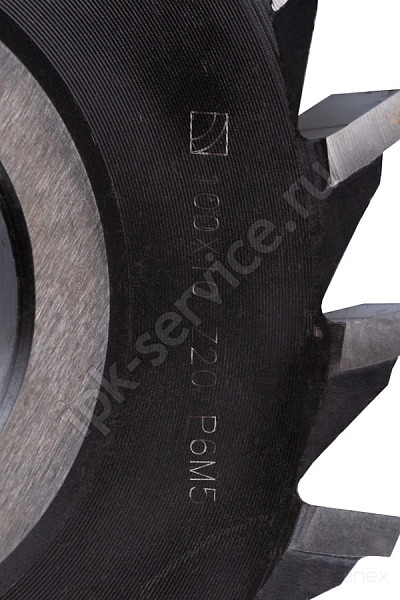 Trekhstor disc milling cutter. straight tooth 100x14x32 Z=20 P6M5
