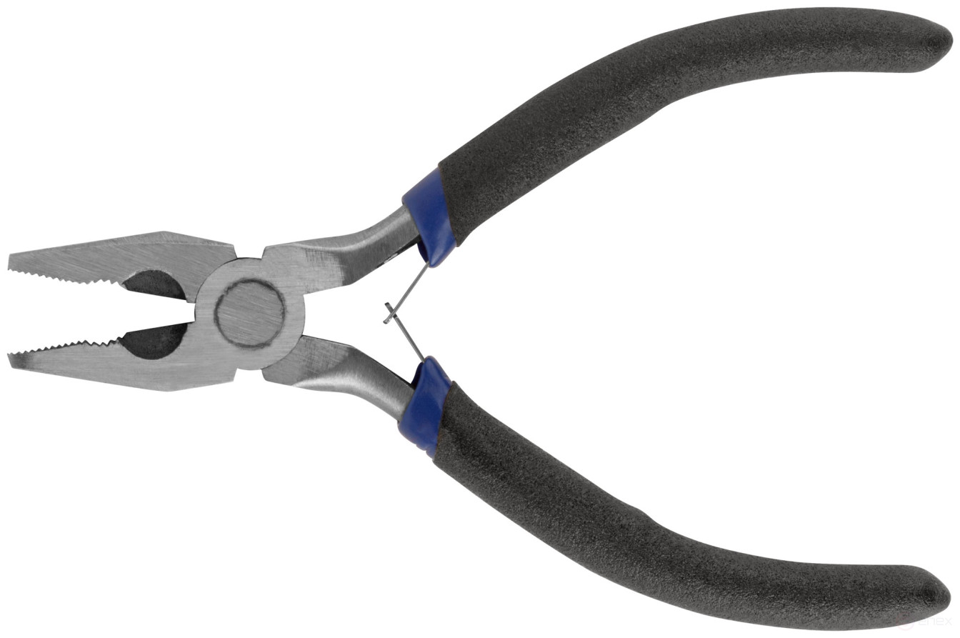 Combination pliers "mini", blue handles 120 mm