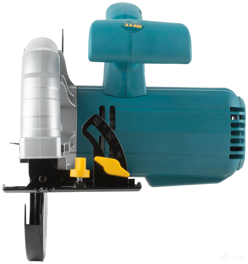 Пила дисковая 1000 Вт; 4800 об/мин; 165/20 мм; 2,1 кг; жел. опора; коробка