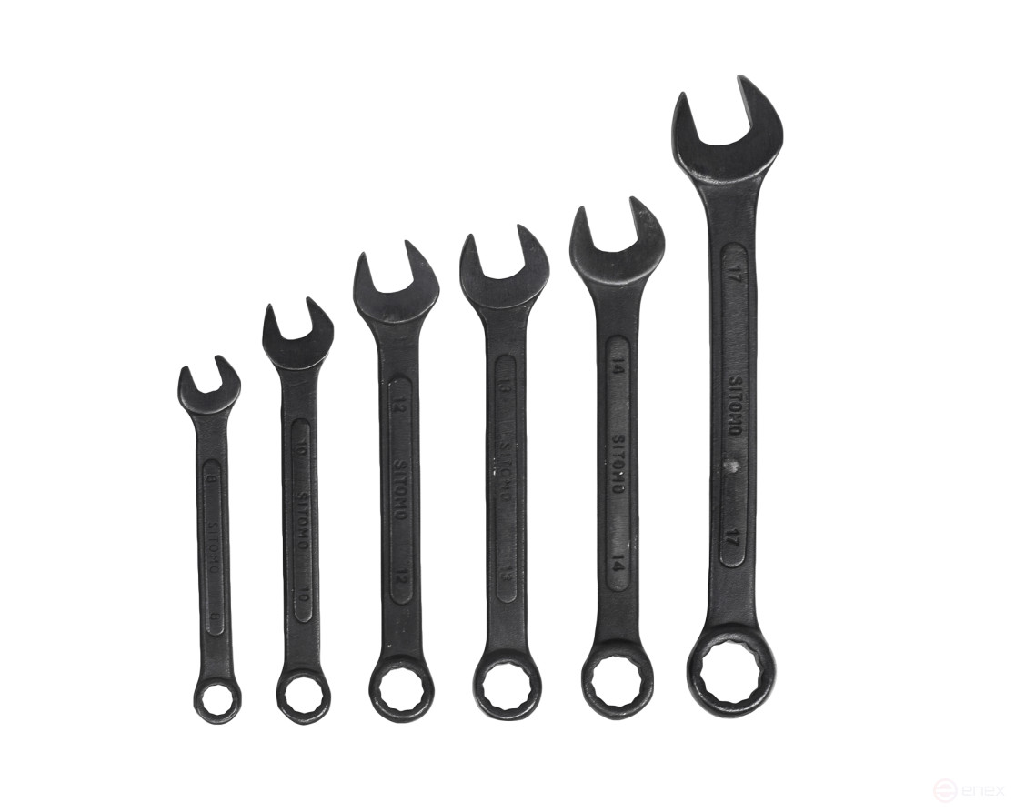 Set of combination wrenches 6 pcs. (8-17) SITOMO