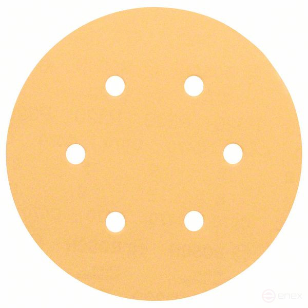 Шлифлист C470, в упаковке 50 шт. 150 mm, 120, 2608607837