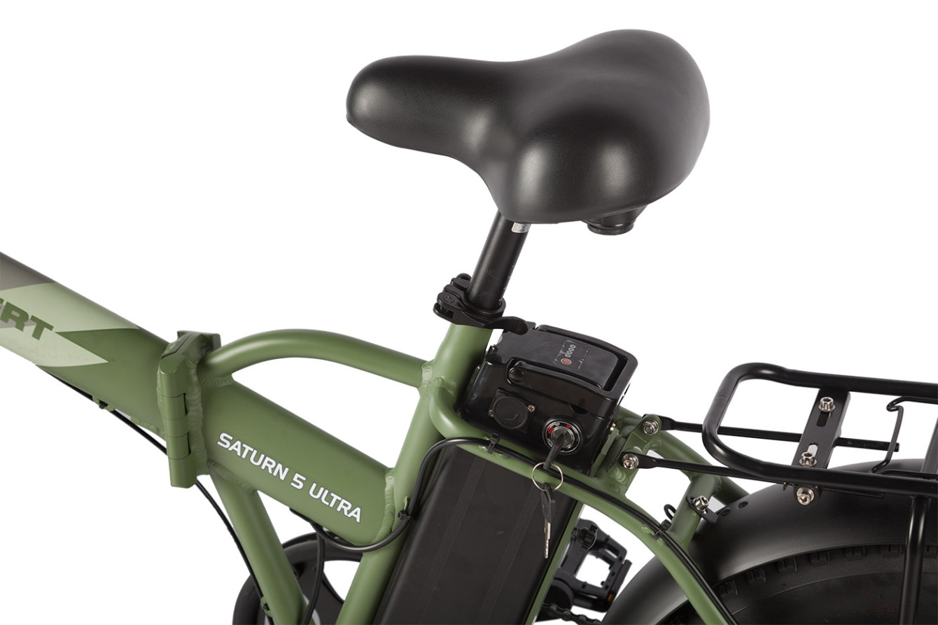 Gelbert Saturn 5 ULTRA electric bike, khaki