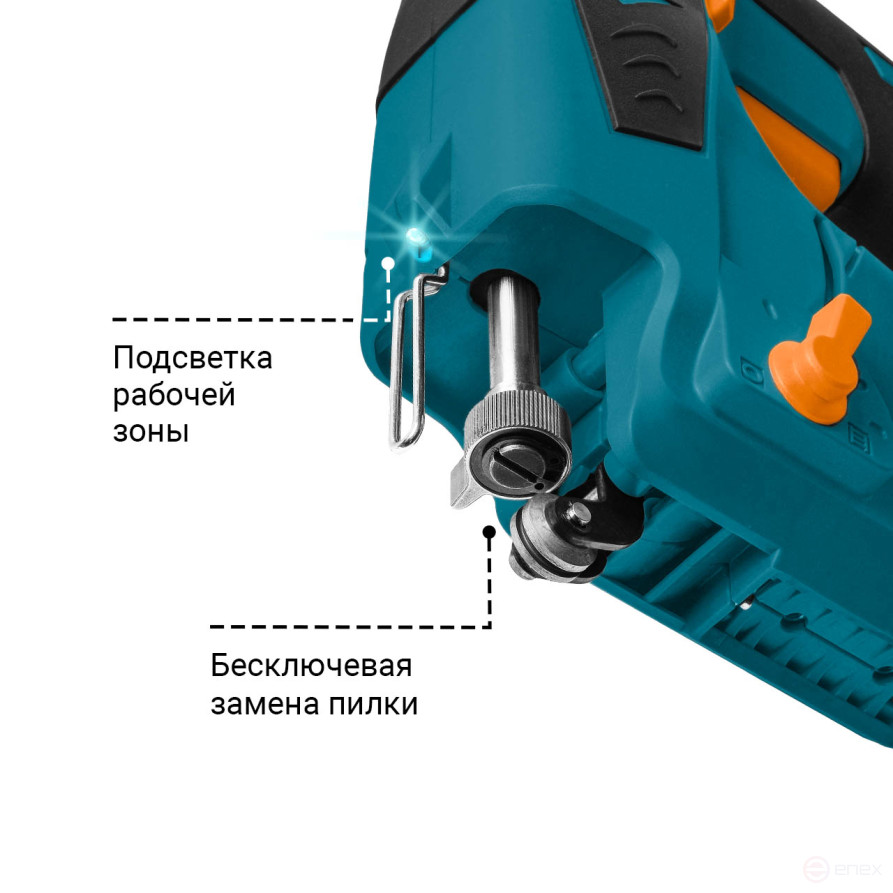 Лобзик аккумуляторный BORT BPS-21Li-M