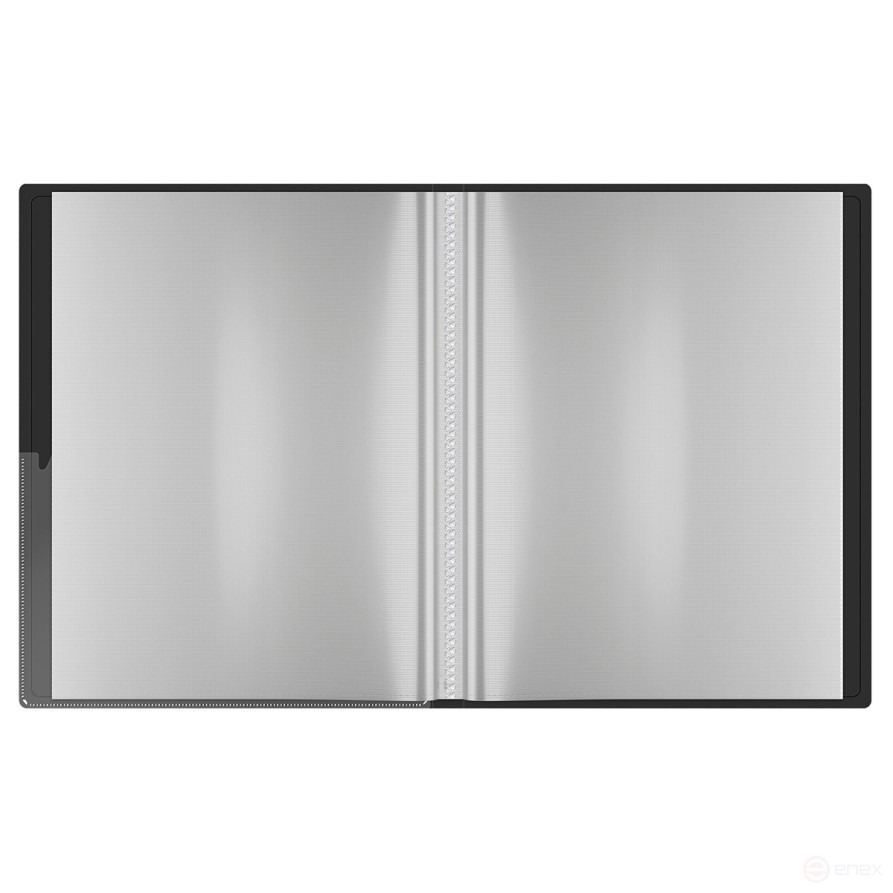 Folder with 60 Berlingo "Instinct" inserts, 30 mm, 700 microns, with inner pocket, lavender