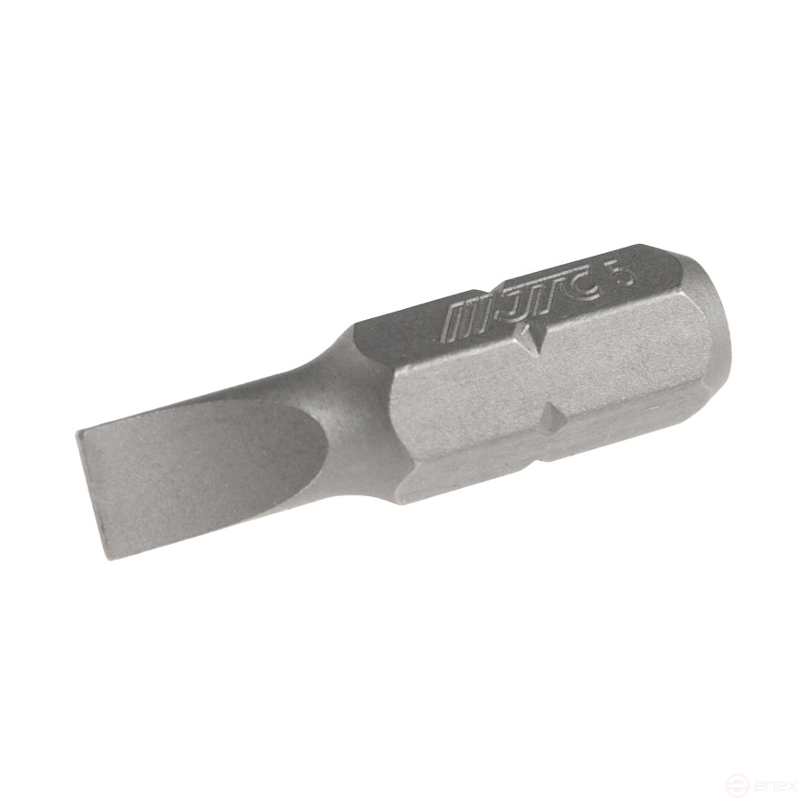 Бита 1/4"DR шлиц 0.8х5х25мм S2 JTC