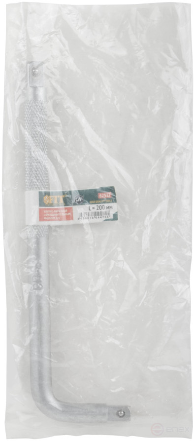 Вороток L-образный CrV 3/8" х 200 х 50 мм