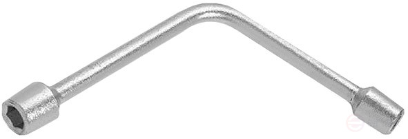 The key is L-shaped, 2-sided, 9x11 mm.