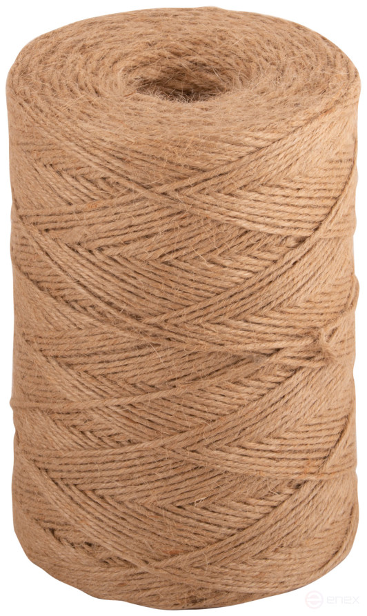 Шпагат джутовый, 4-ниточный, 1200 текс, 500 м