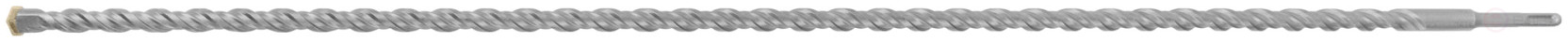 Бур по бетону SDS PLUS, Профи, W-образная вставка, двойная спираль, 18 х 1000 мм