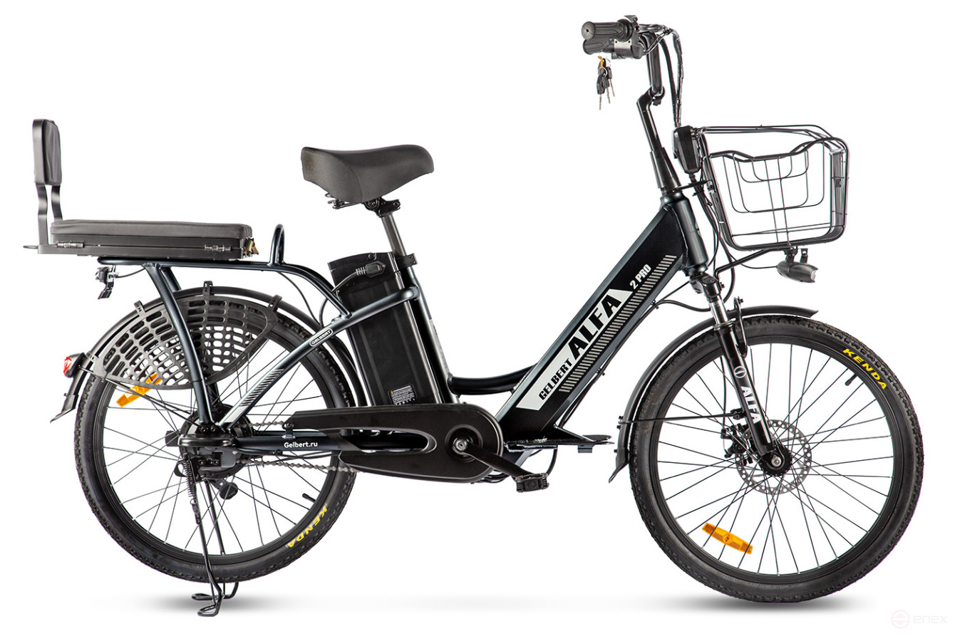 Gelbert ALFA 2 PRO electric bike, black