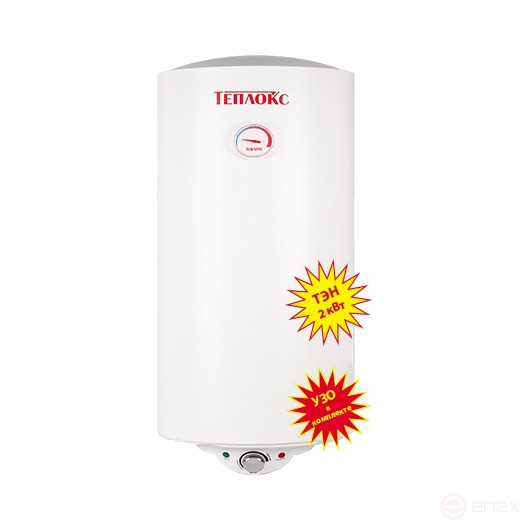 ENV-SLIM-80, Electric water heater, round, TEPLOKS 80 L, RCD included