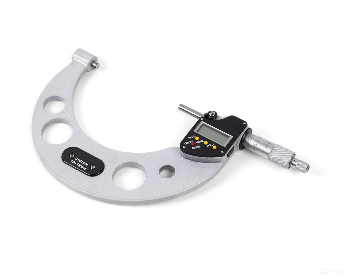 Микрометр гладкий МКЦ - 125 0,001 электр. 4 - кн. IP54 ЧИЗ