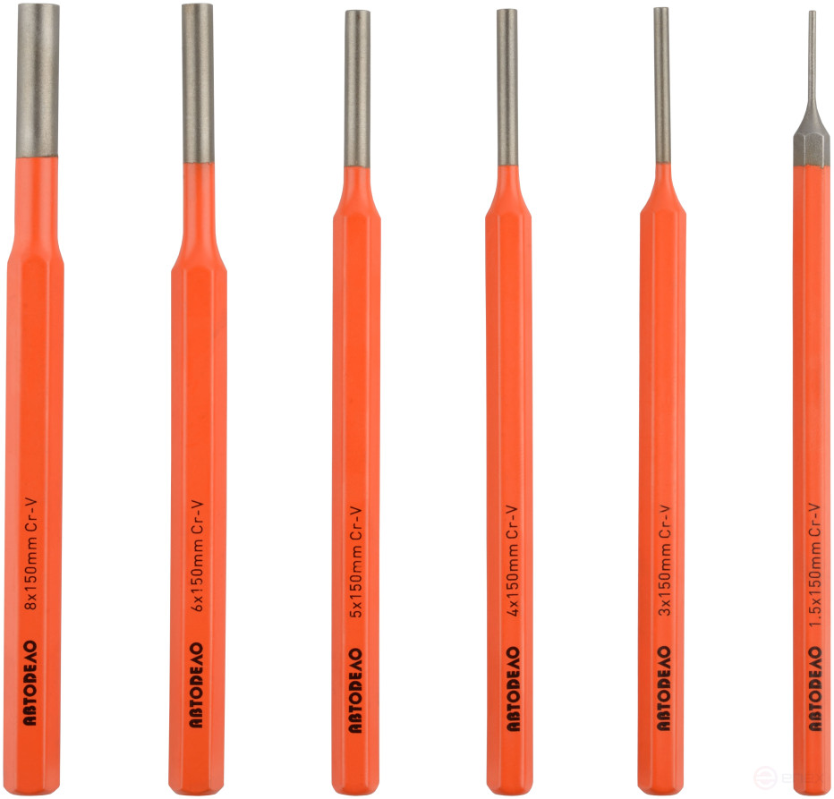 A set of 6pr gouges (1.5-8mm; on the holder) Avtodor 40166