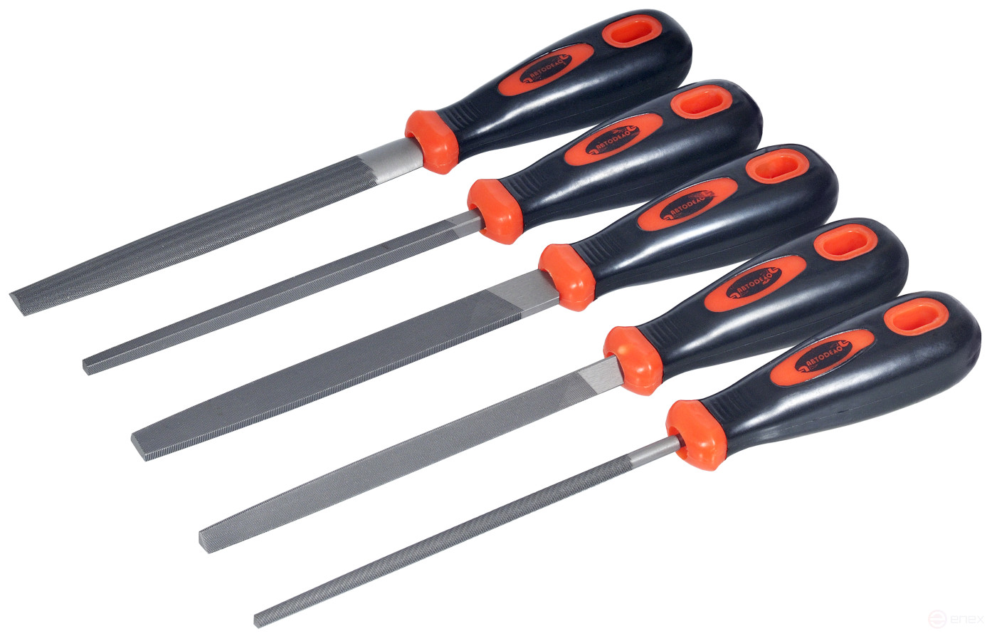 Metal file with handle flat 150mm No. 2 (Avtodor) 40465