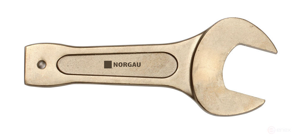 Ключ рожковый ударный NORGAU Industrial искробезопасный AlCu 63 мм, N133-63NSA