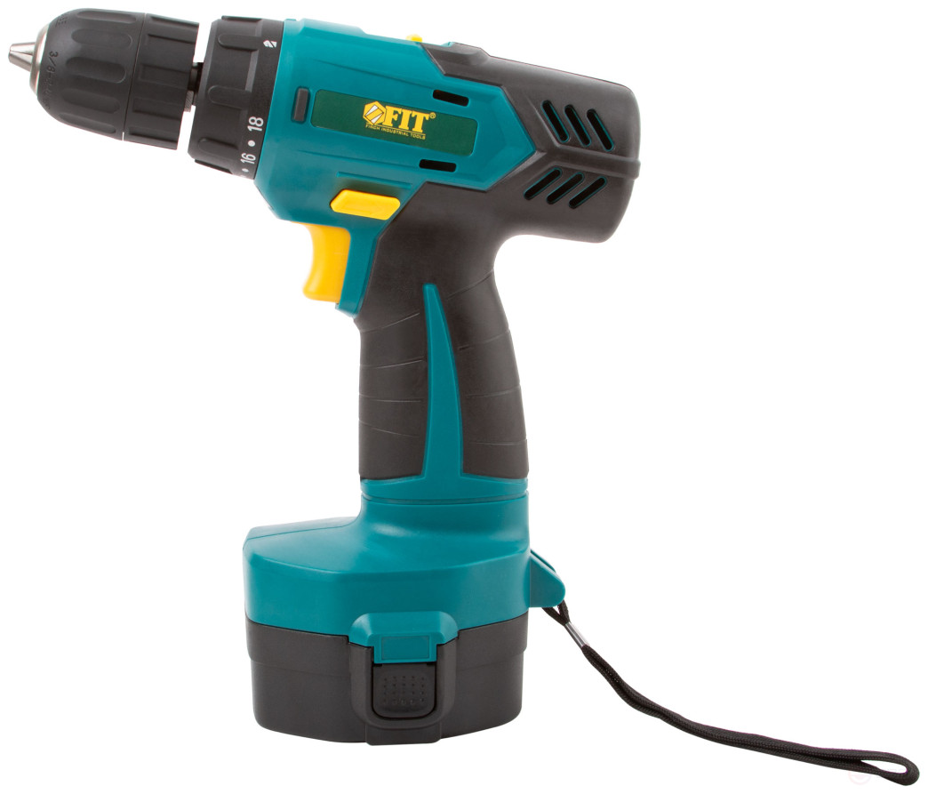 Drill-Screwdriver acc. 14.4 V; 0-350/1250 rpm; 27 Nm; 2 (Ni-Cd) 1.5 Ah; 1 hour; diode; res. tilt; case