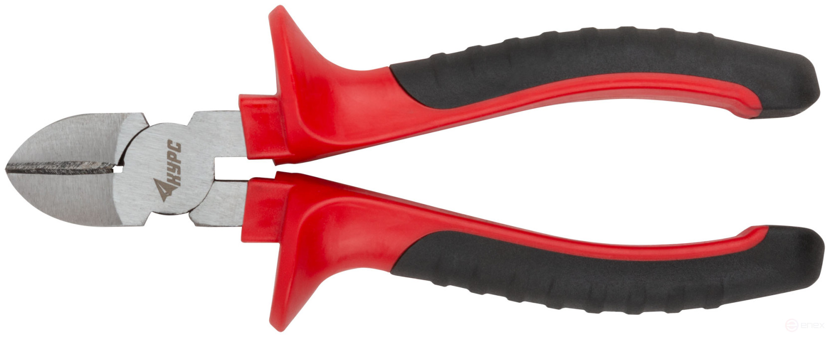 Бокорезы "Оптима", двухцветные обрезиненные ручки, полированная сталь 165 мм