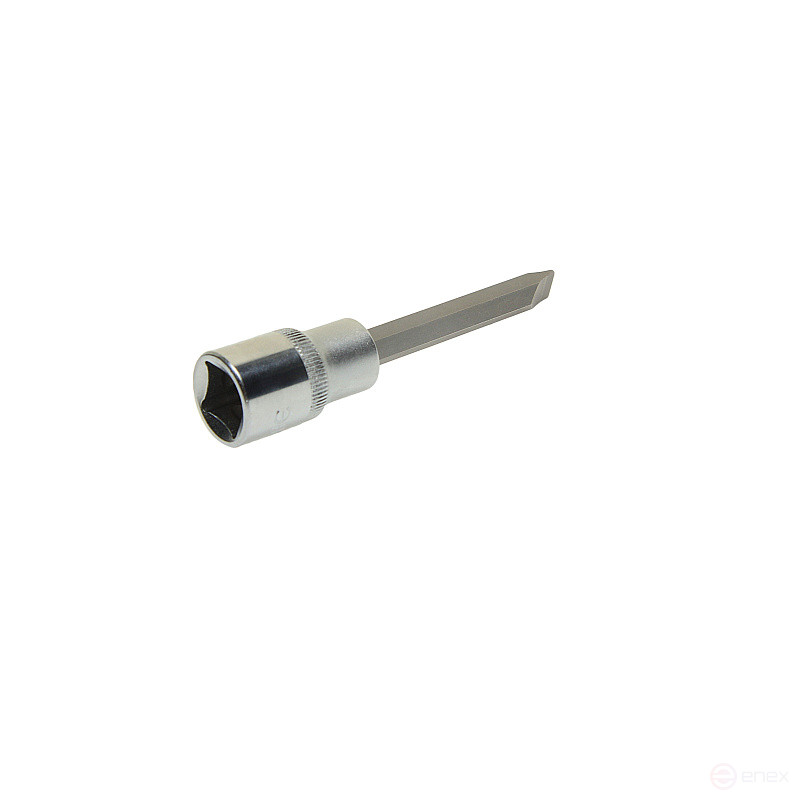 Насадка-вставка с битой шлиц SL 8 ER-94305 1/2 8мм L=100мм ЭВРИКА /1/20