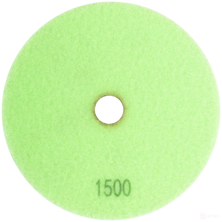 Алмазный гибкий шлифовальный круг АГШК (липучка), влажное шлифование, 125 мм, Р1500