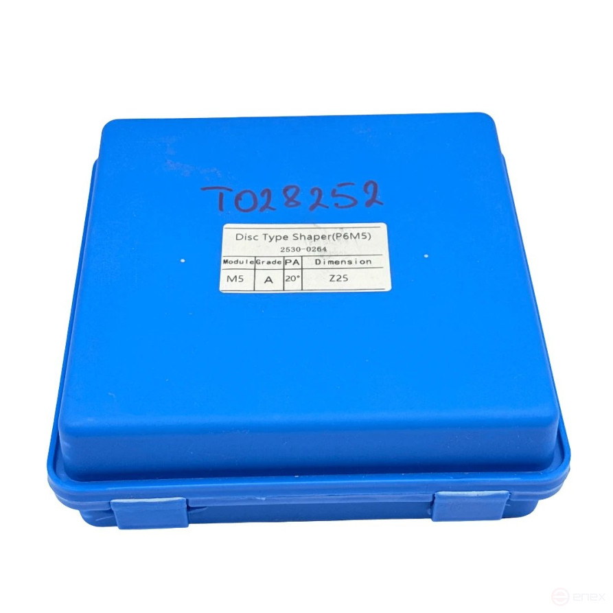 Долбяк дисковый M 5.0, z=25, 20°, D=125 мм, d=44.45 мм (2530-0264) TORNERI Т028252