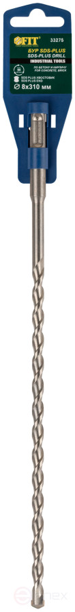 Бур по бетону SDS PLUS (синий корпус) 8x310 мм