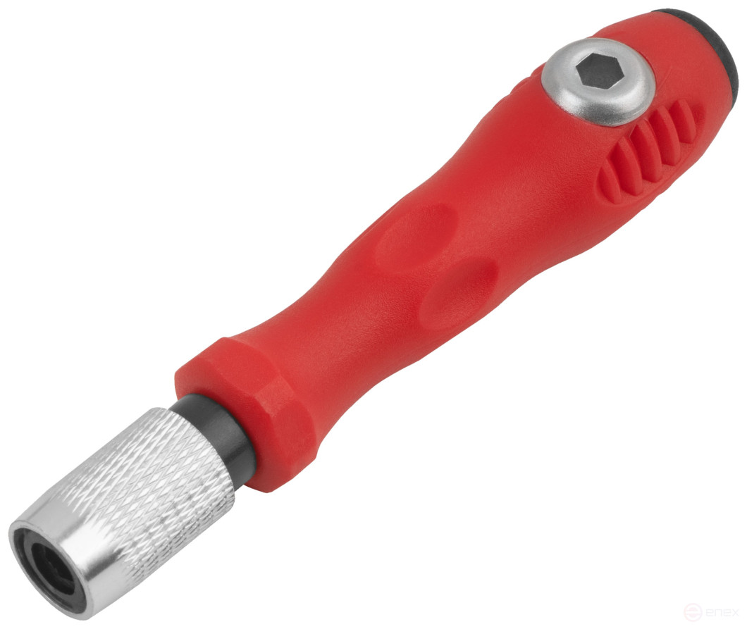 Screwdriver with bits for precision work, 30 CrV bits, extension cord, plastic box