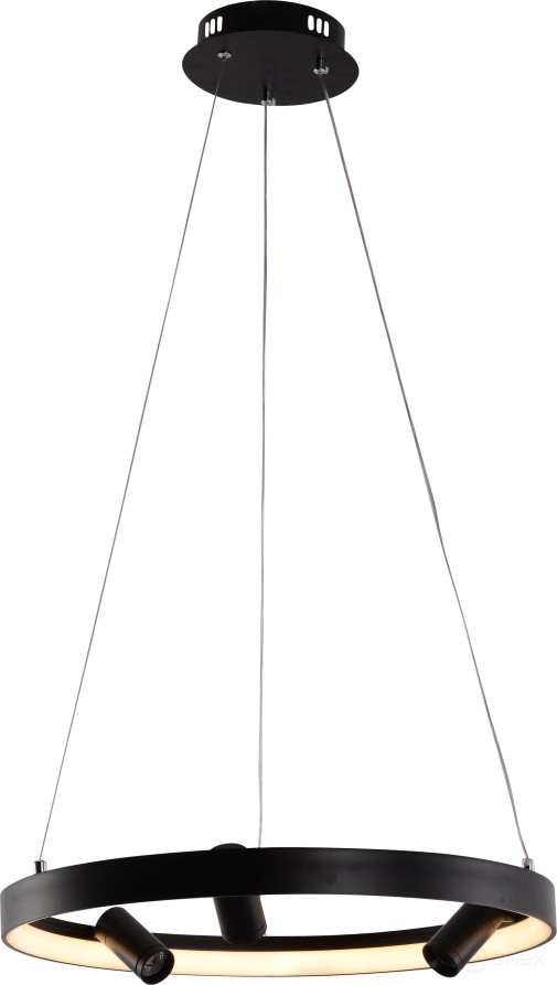 Светильник подвесной (подвес) Rivoli Selena 6147-101 LED 77 Вт 3000 - 6000 К с пультом