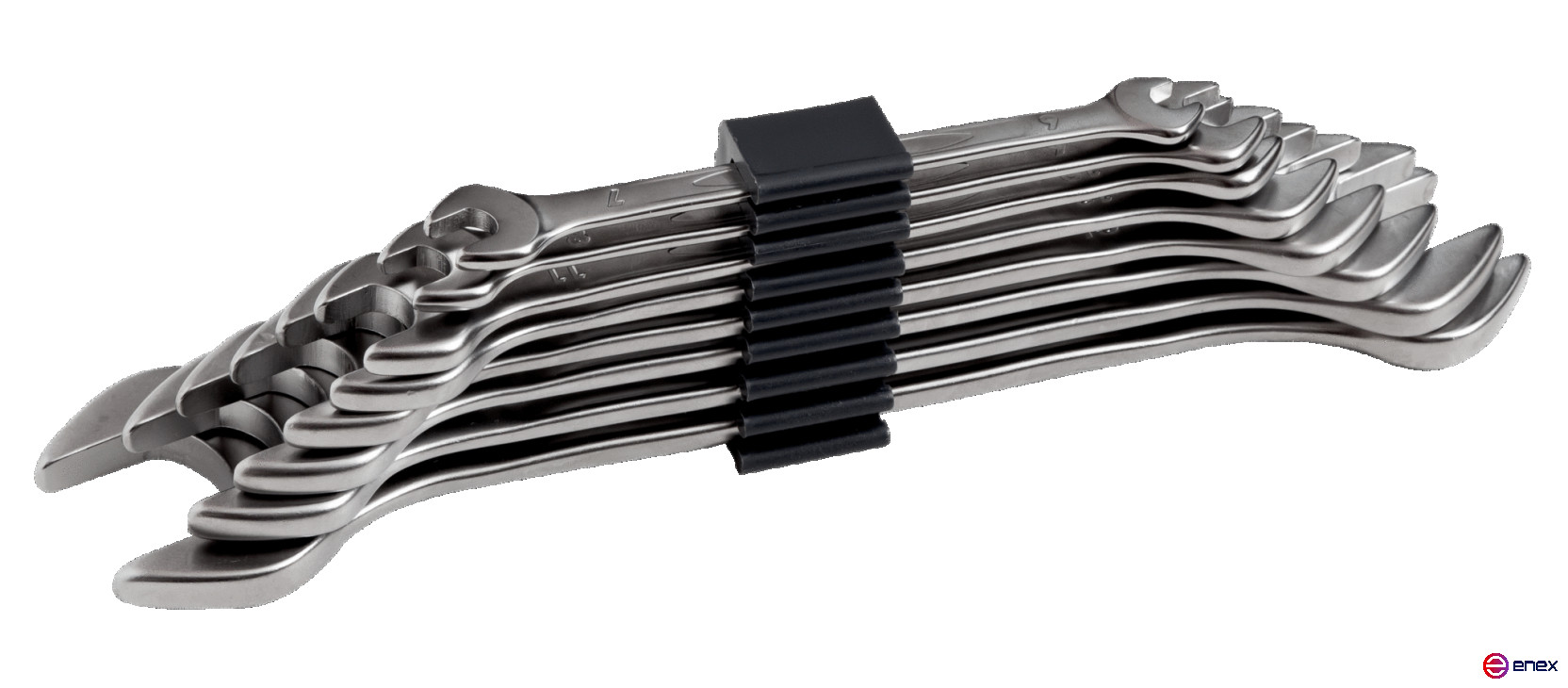 Набор ключей рожковых 1/4-1, 8 шт