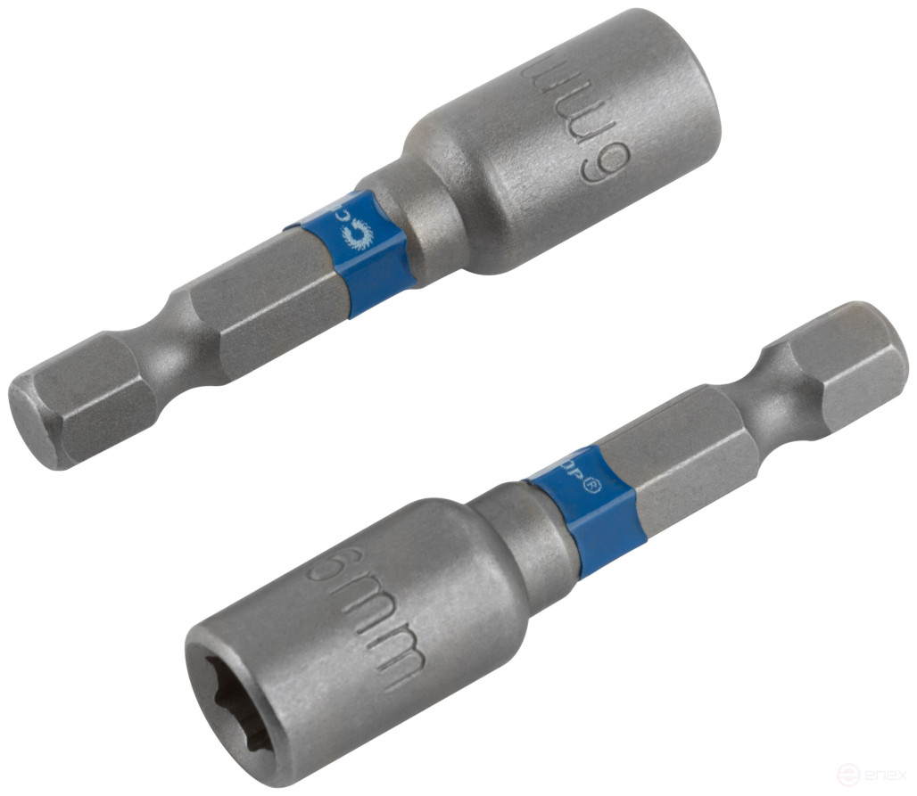 Набор бит с торцевыми магнитными головками 6 мм, 2 шт., CUTOP Profi, 48 мм