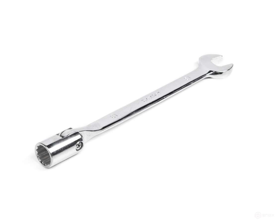 Key combination socket joint elongated 13x13 mm chrome HORTZ