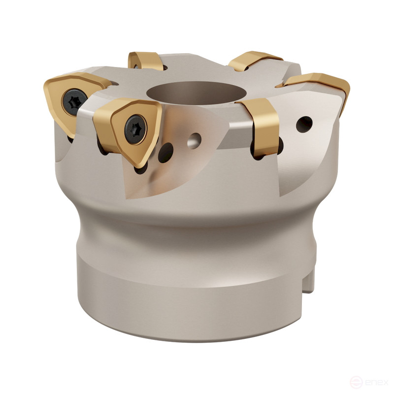 Торцевая фреза WNMX 130520 Krly 63x22 мм, Z-4, с высокоскоростной подачей