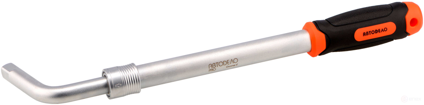 Вороток Г-образн. (1/2"; 380-520*60mm; телескопический) АвтоDело PRO (39646)