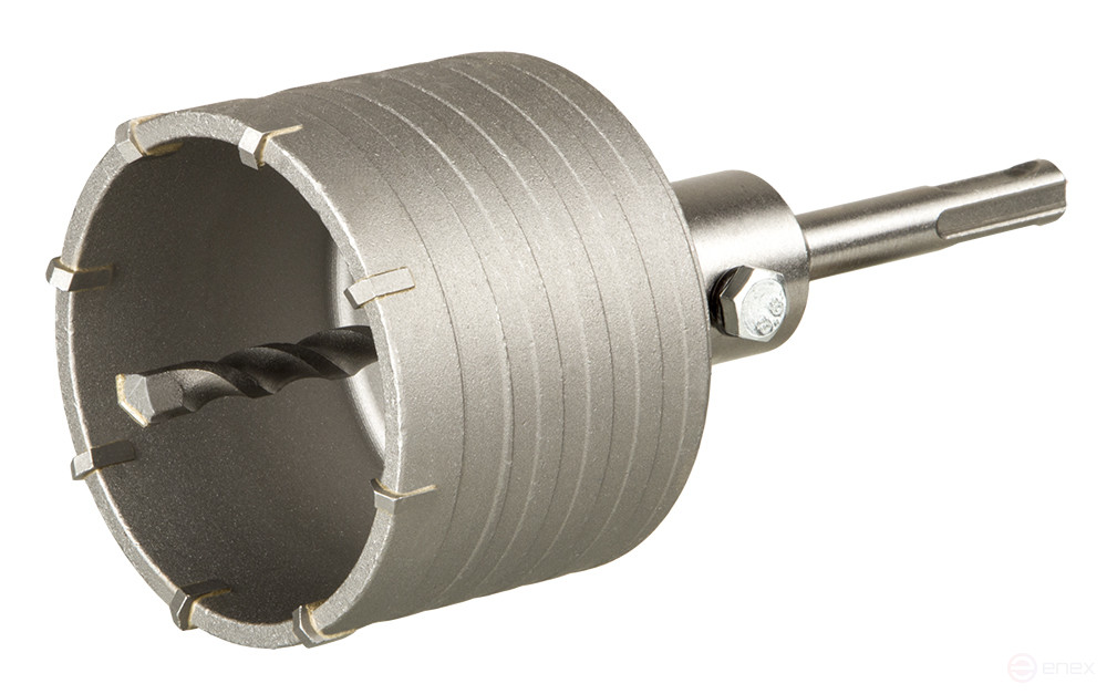 Коронка твердосплавная ПРАКТИКА SDS-Plus ударная 75 мм (1шт.) клипса (773-859)