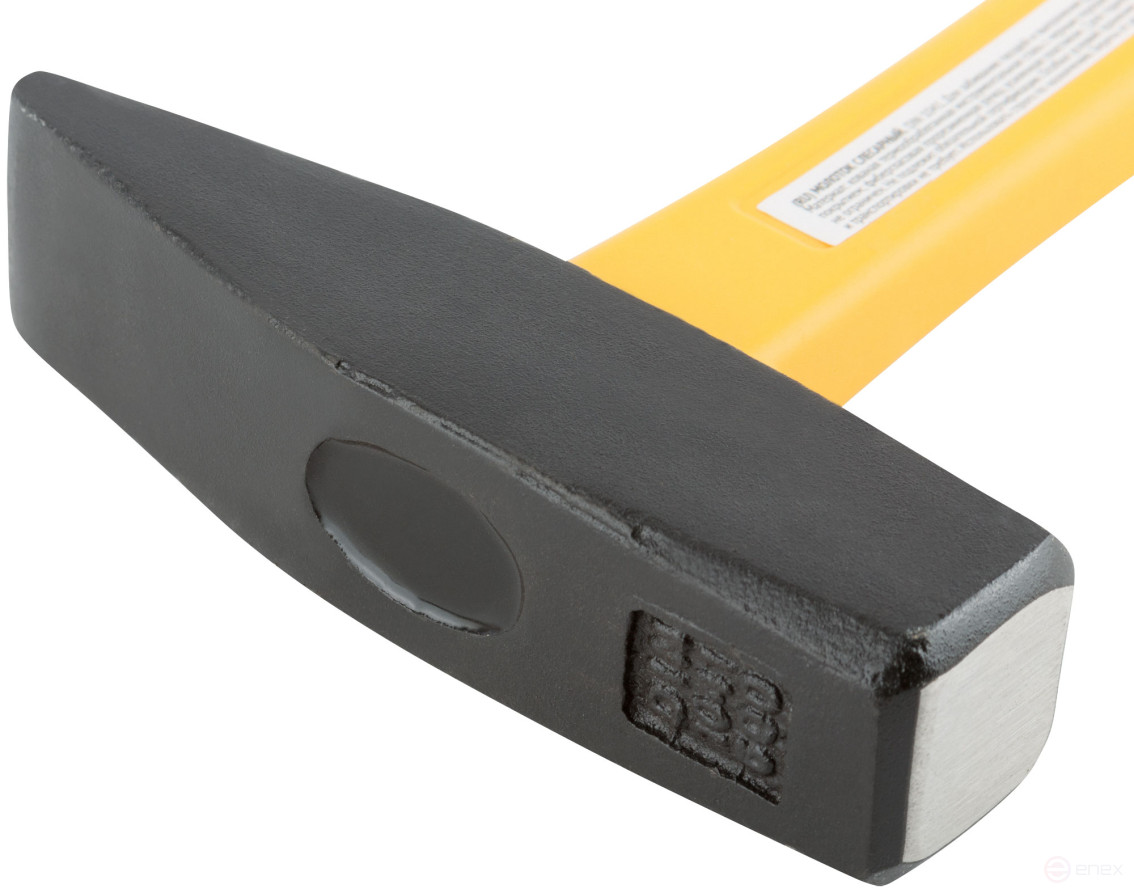 Молоток кованый, фиберглассовая усиленная ручка, Профи 600 гр.