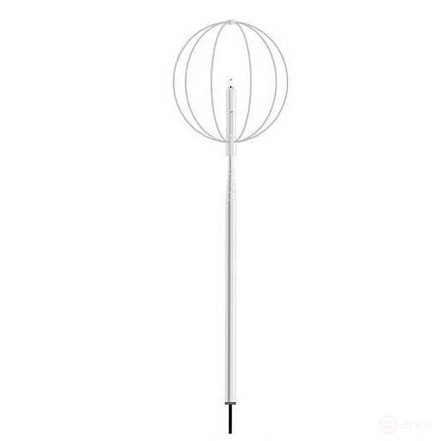 Comfort Level Probe for Measuring Turbulence Levels with Telescopic Handle and Testo Stand