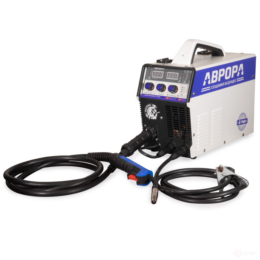 Inverter semi-automatic welding machine AURORA Dynamics 205 SYNERGETIC PULSE