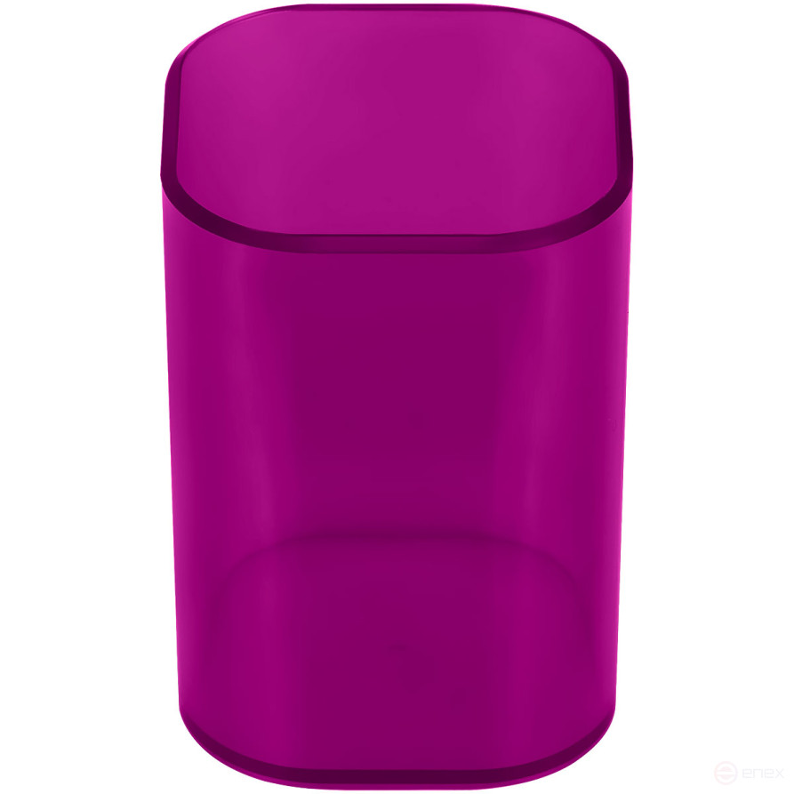 Stand-glass STAMM "Favorite", plastic, square, tinted purple