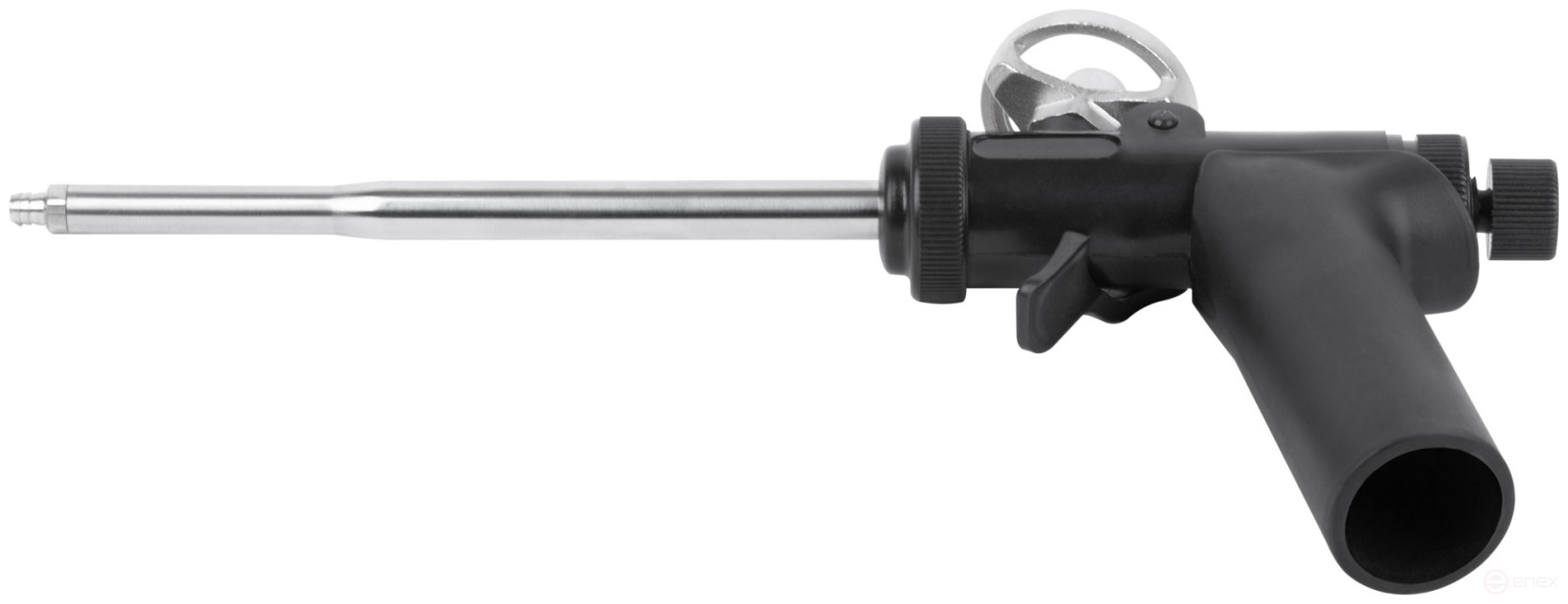 Mounting foam gun, plastic housing