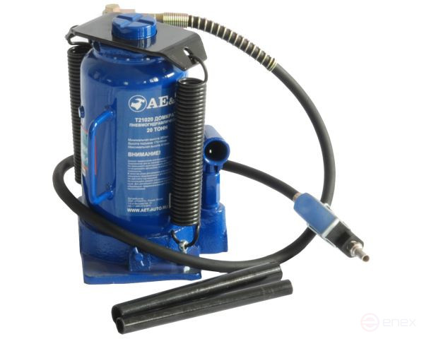 Домкрат пневмогидравлический 20т бутылочный Т21020 AE&T