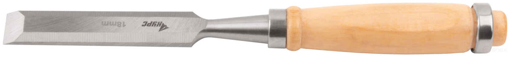 Стамеска с деревянной ручкой 18 мм
