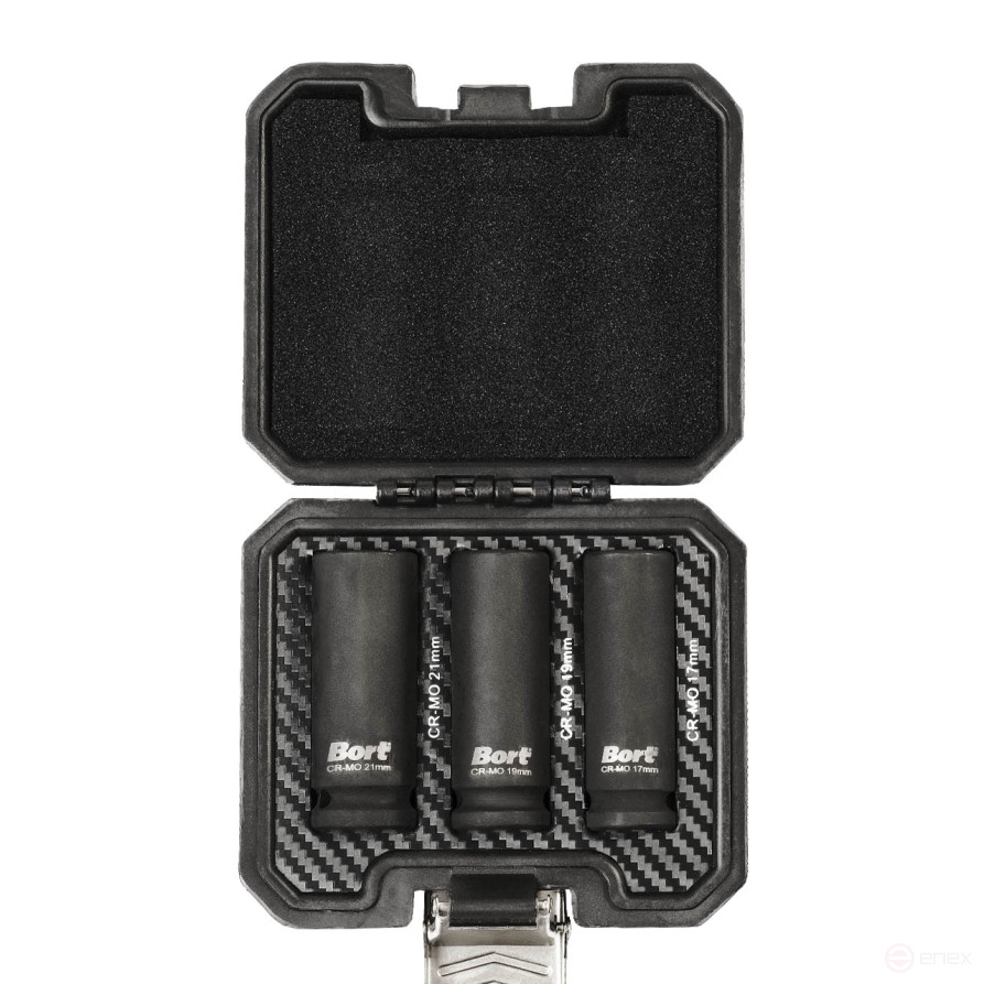 BORT BTK-3M Hand Tool Kit (Set of impact heads)