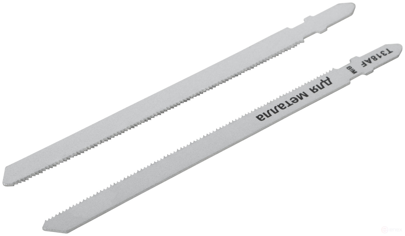 Blades for electric jigsaw, T318AF, metal, Bimetal, 132 mm, 2 pcs.