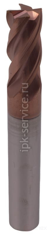 HRC55 D10x22xD10x72 Z4 TiSiN Фреза концевая ц/х тв.сп. Ф10 L=72 ИПК
