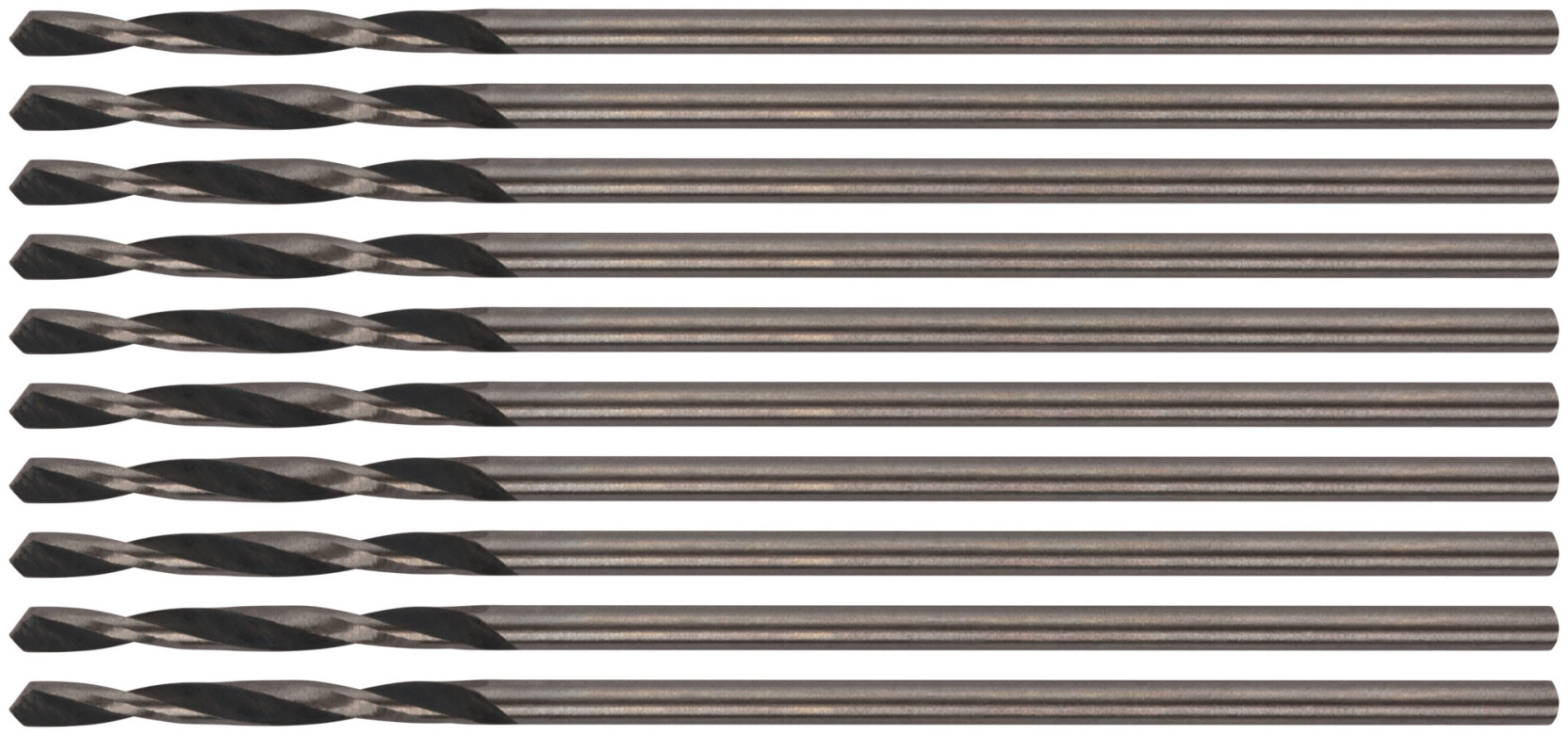 Metal drills HSS black 1,0x34 mm (10 PCs)