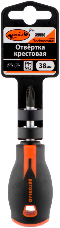 Phillips screwdriver "Avtodor PRO" PH2x 38mm (39550)