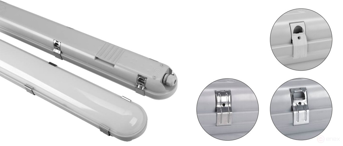 Mosvolt Iceberg Premium 1200mm 36w 165 - 265V IP65 LED Lamp