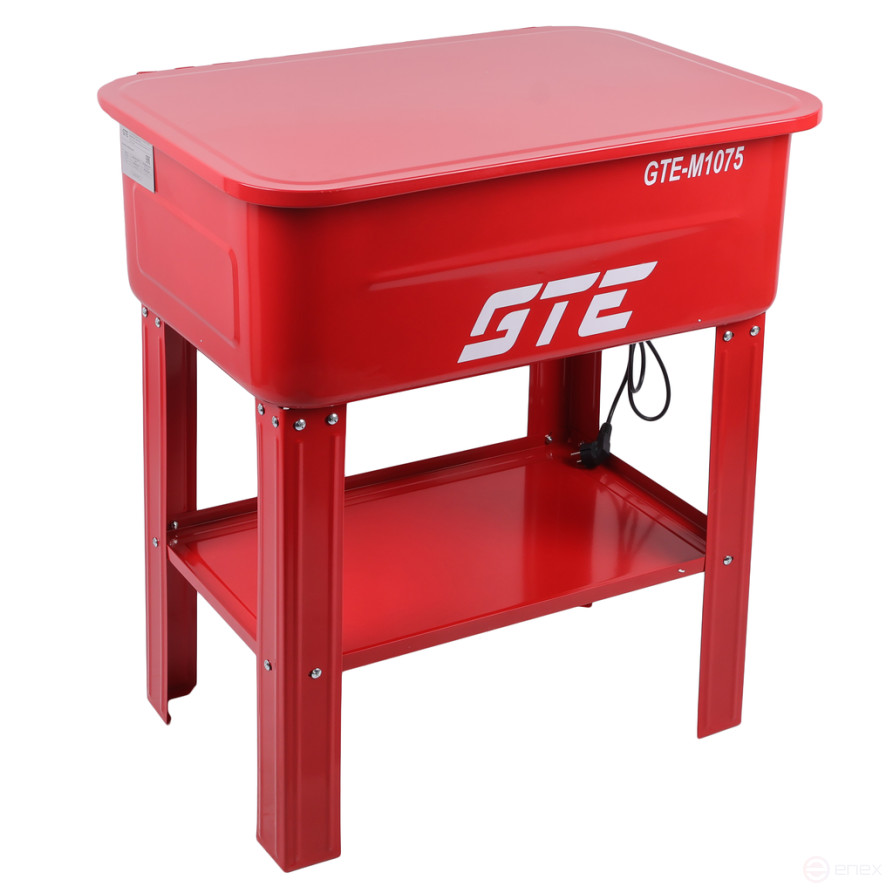 Установка для мойки деталей с электрическим насосом 75л GTE