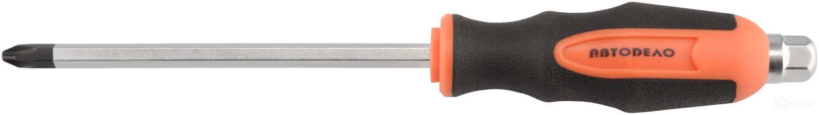 Phillips screwdriver "Avtodor" PH3x150mm through-hole with hexagon wrench 30862