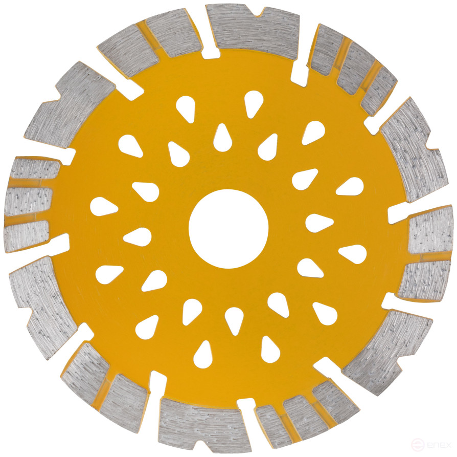 Diamond cutting disc "Segment Universal", CUTOP profi plus, 125x2.3x12x22.2 mm