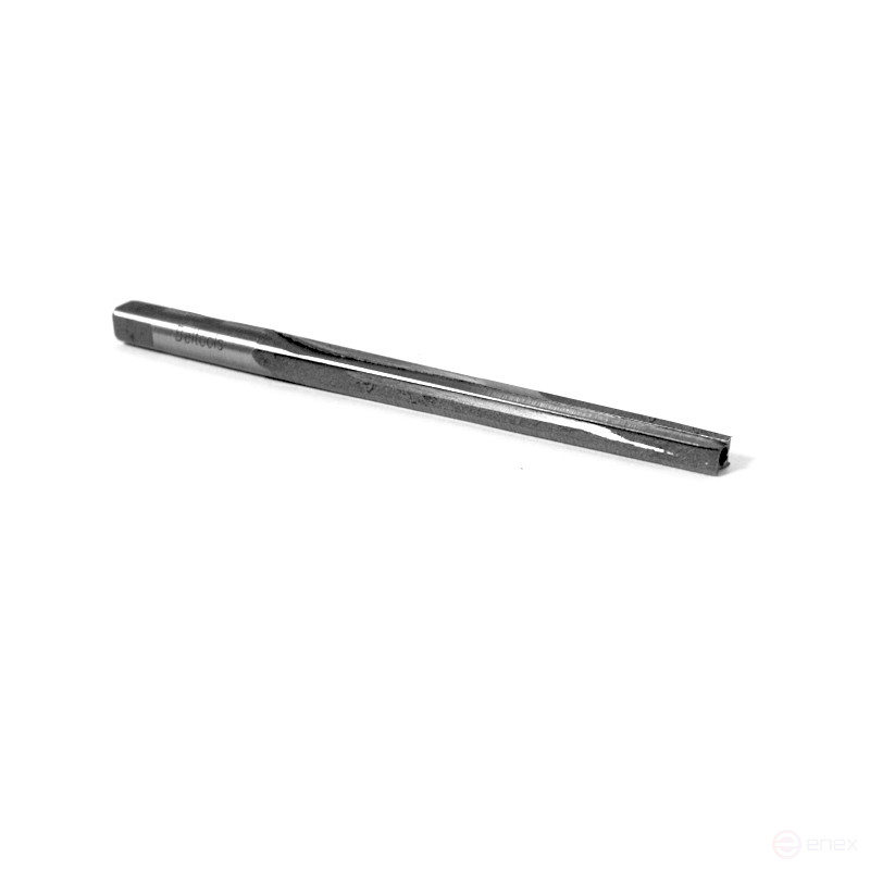 The scan is a conical taper 1:50 5x60x85 cm with a square Beltools